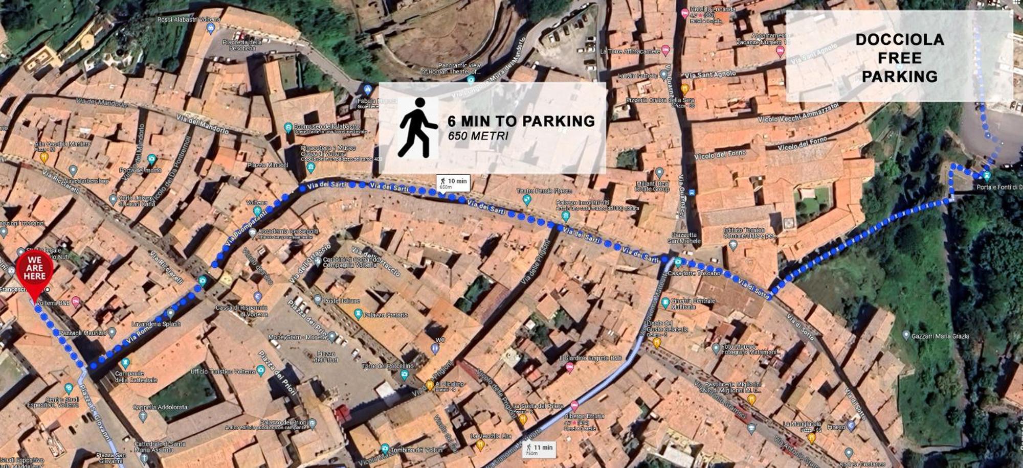 Il Cantuccio- Appartamento In Centro Con Giardino Volterra Esterno foto